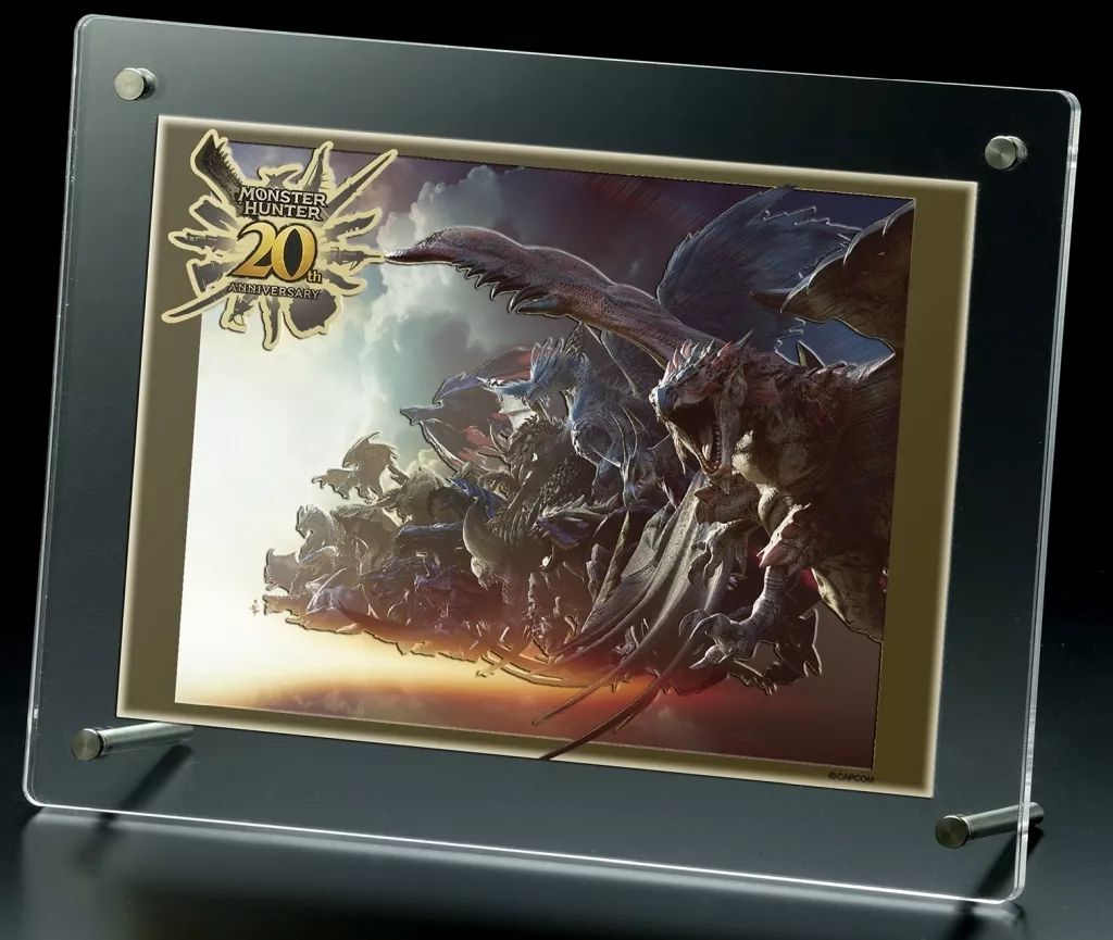 イーカプコン |MONSTER HUNTER 20周年額装アート モンスター