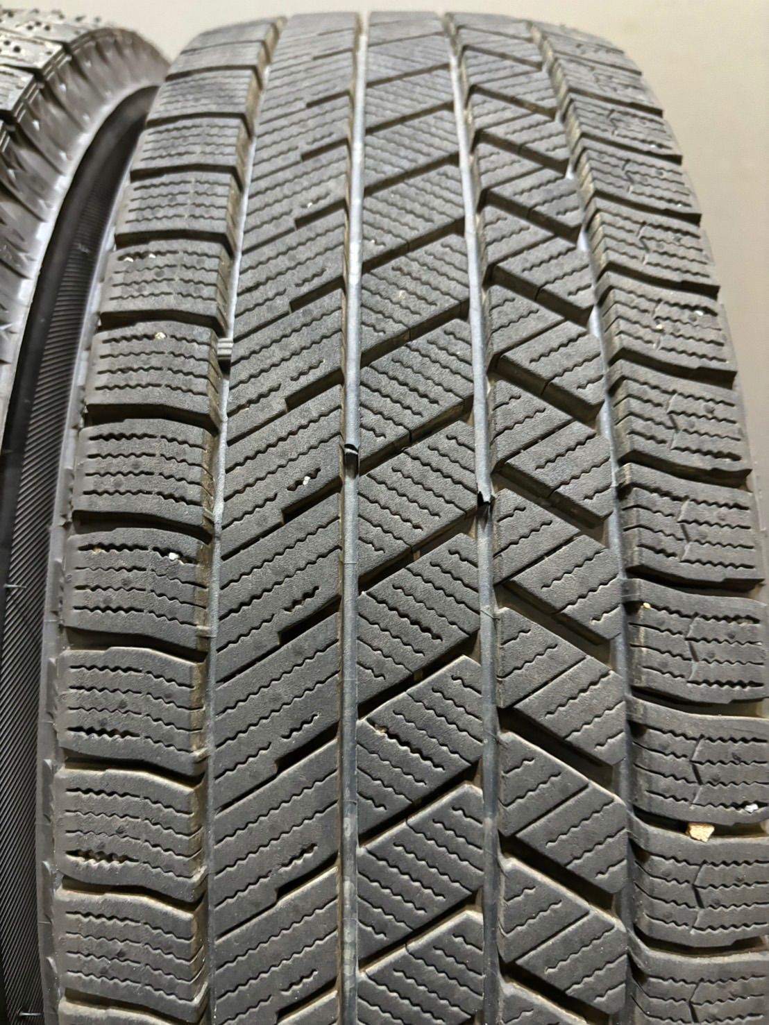 ★165/65R14 BRIDGESTONE/VRX3 21年製 トヨタ 純正 スチール 14インチ 5J +35 100 4H スタッドレス 4本 ルーミー パッソ タンク (南2-G264)