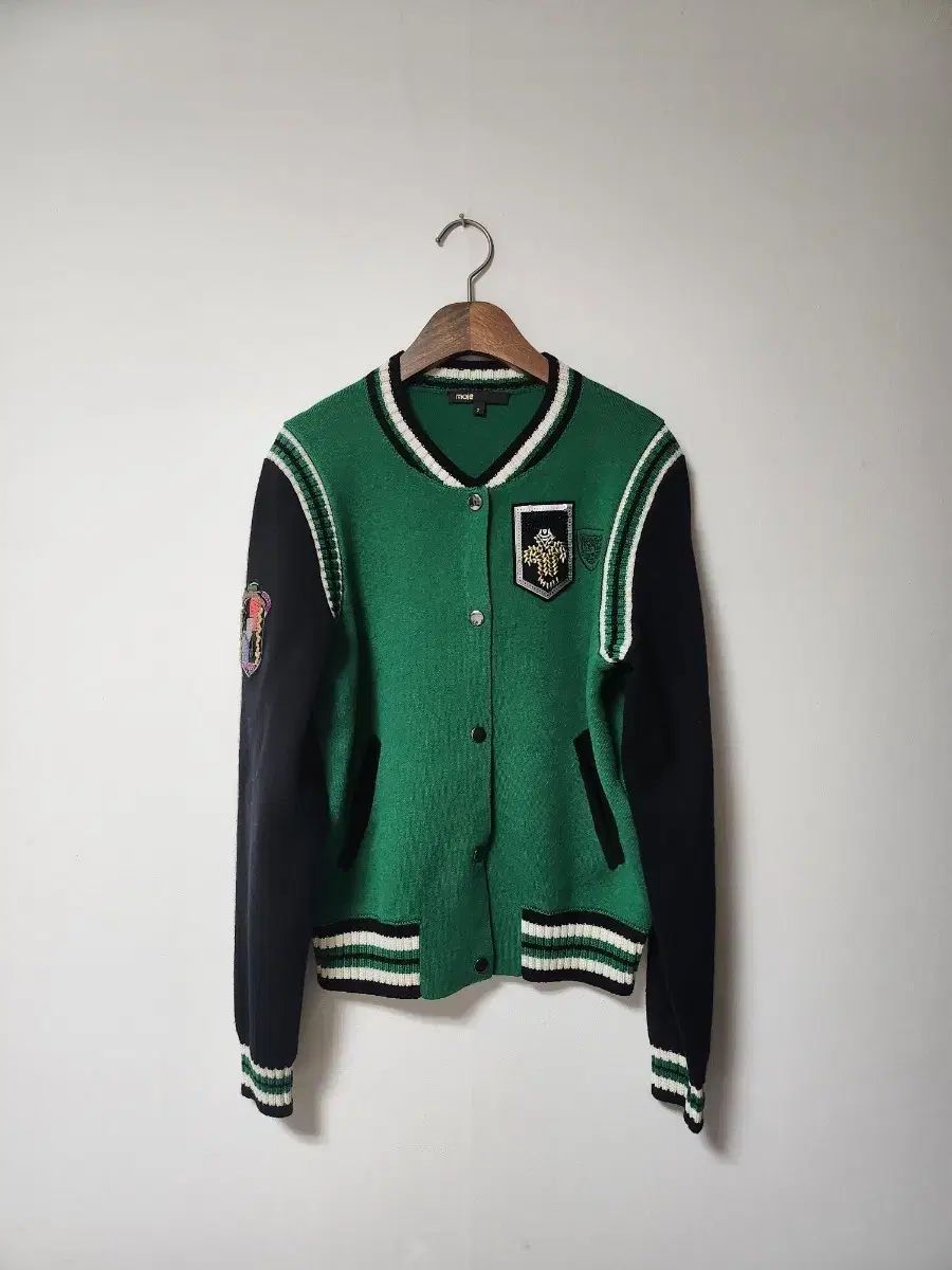 maje マージュ スタジアム ニット ジャケット 2