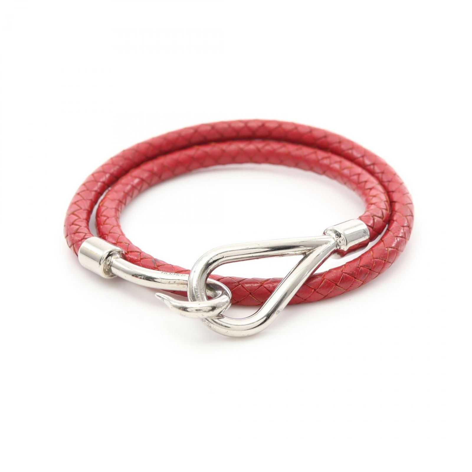 【エルメス■HERMES】ジャンボ チョーカー■ブレスレット■希少カラー■レザー エルメス HERMES ブレスレット ジャンボチョーカー レッド