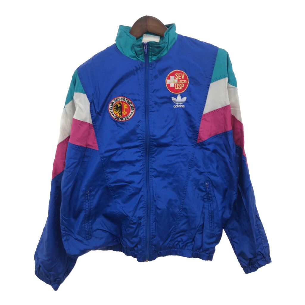 80年代 adidas アディダス ナイロン トラックジャケット スイス