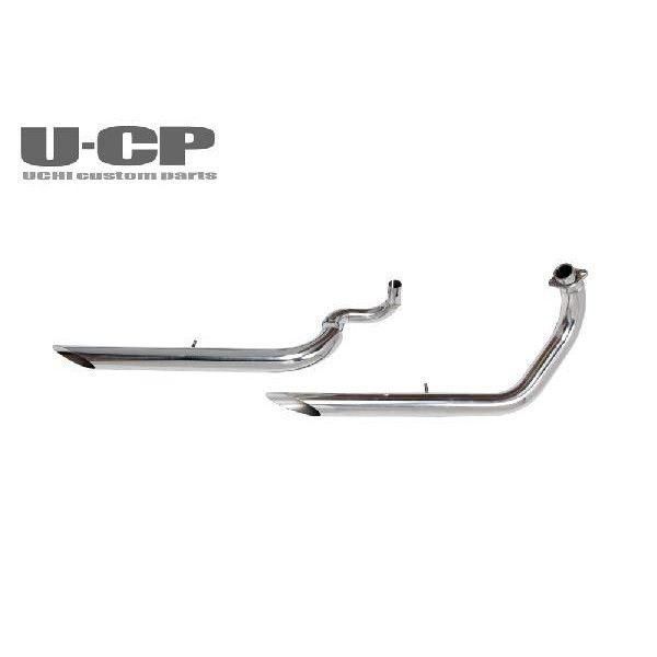 HONDA ホンダ ステンレス スラッシュカットマフラー Vツインマグナ250 94～ 98 U-CP ユーシーピー
