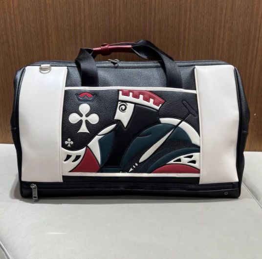 マルボン ゴルフ バッグ 衣類収納OK 軽量ナイロン素材 大容量トート＆ショルダー兼用モデル スポーツ 旅行 ラウンドに最適