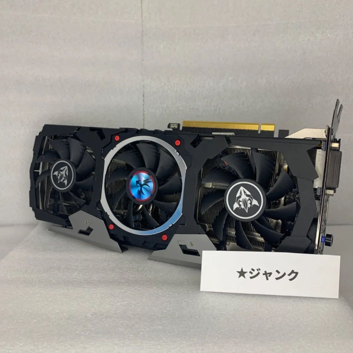 ジャンク★グラフィックボード GeForce GTX 1070 iGame1070-烈焰战神X-8GD5 069