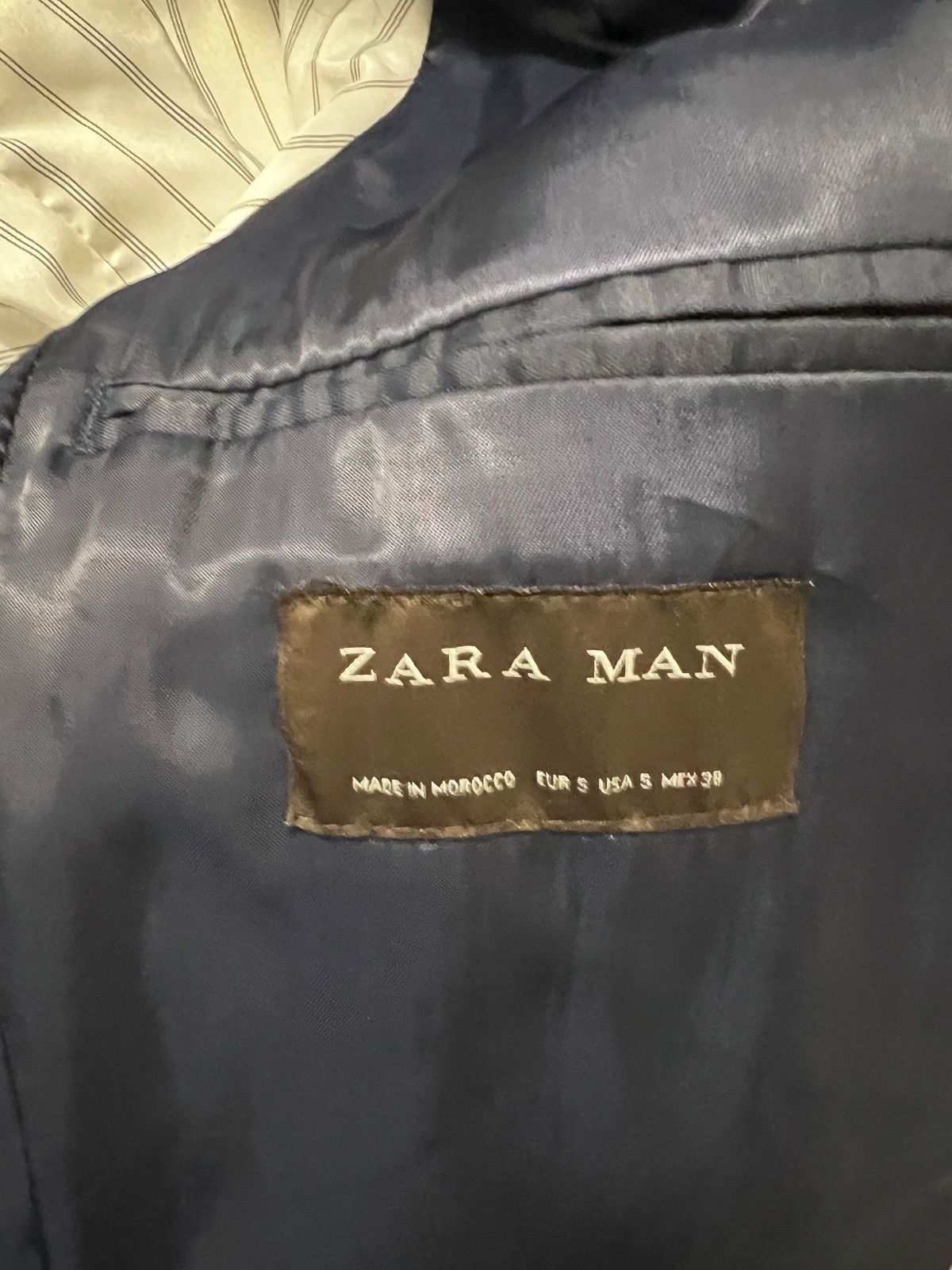 ZARA ロングコート M 肌色〜茶色 - メルカリ