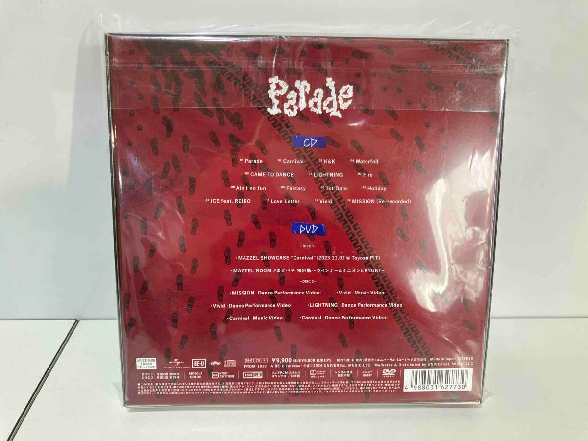 MAZZEL Parade MUZEUM盤 CD+2DVD MAZZEL 1st Album『Parade』2024.03.20 Release!! | MAZZEL