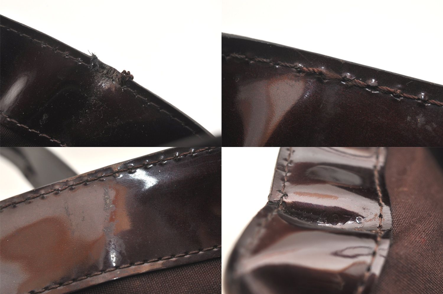 ハンドバッグ ワインレッド