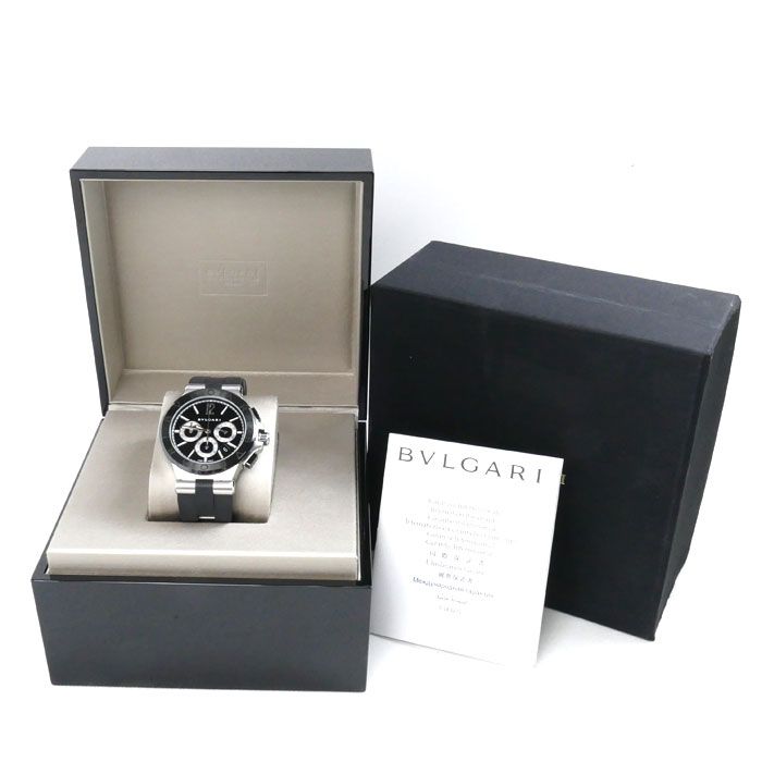 BVLGARI ブルガリ ディアゴノ セラミック クロノグラフ 腕時計