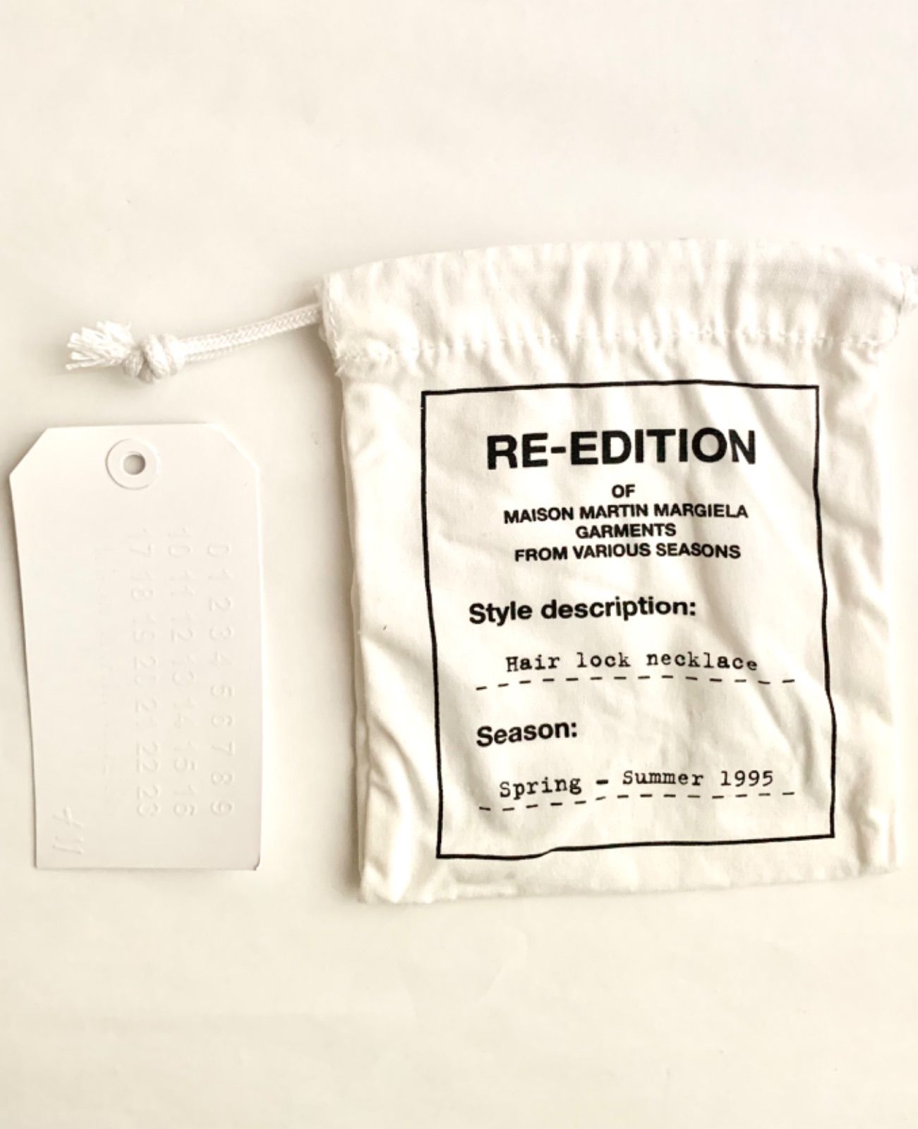 Martin Margiela × H&M Hair lock ネックレス - メルカリ