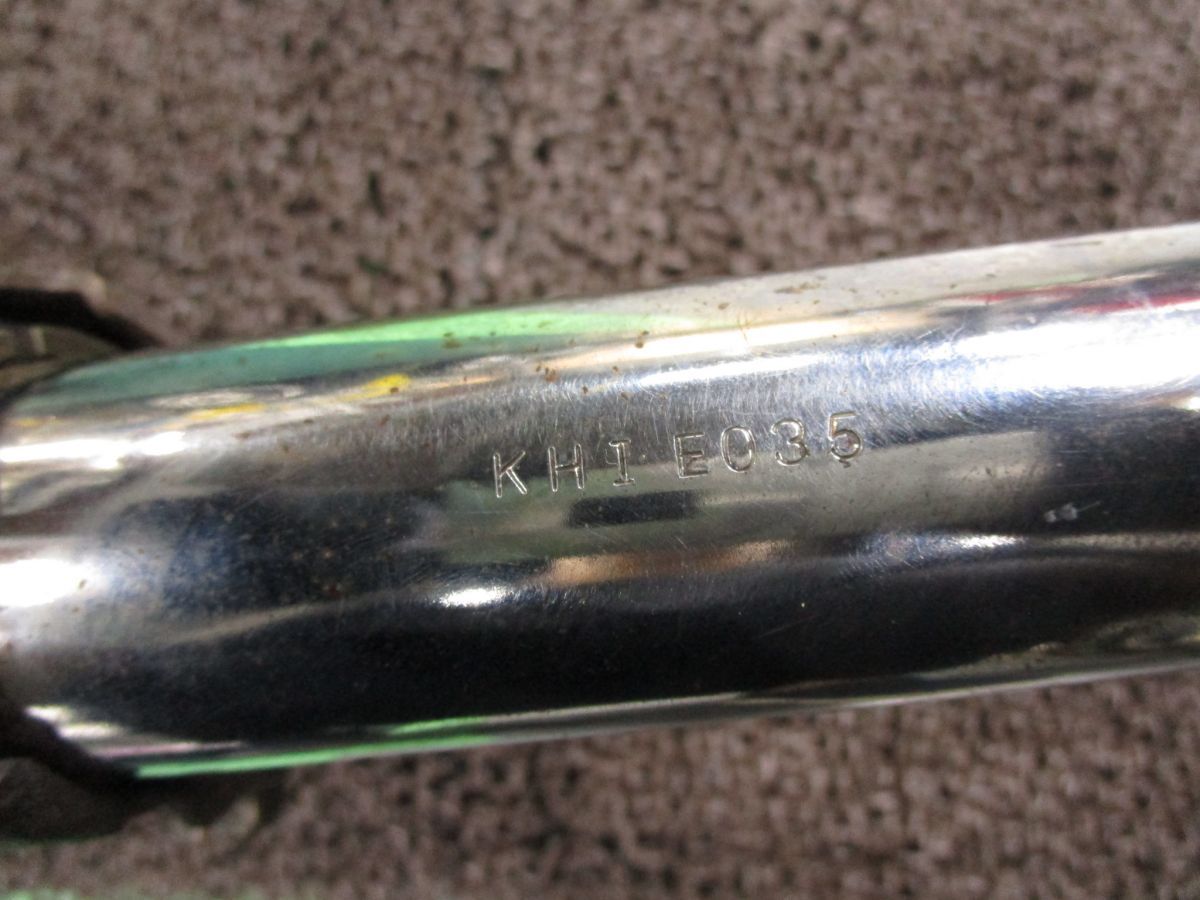 エストレヤ マフラー 社外 SUPER TRAPP サイレンサー A5866 スーパートラップ BJ250A カワサキ BJ250AE Estrella キャブ車 BRIGHTFACE_UK