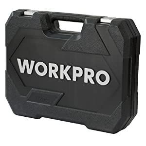 WORKPRO ソケットレンチセット ガレージツールセット 差込角6.35&9