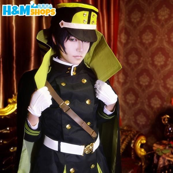 終わりのセラフ 百夜優一郎 コスプレ 衣装 コスチューム 軍服 制服 コスプレ衣装 ウィッグ 靴 追加 アニメ ゲーム 変装 学園祭 文化祭