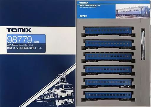 Pyon_papa中古美品 中古】鉄道模型 1/150 国鉄 オハ61系客車 青色セット(6両セット