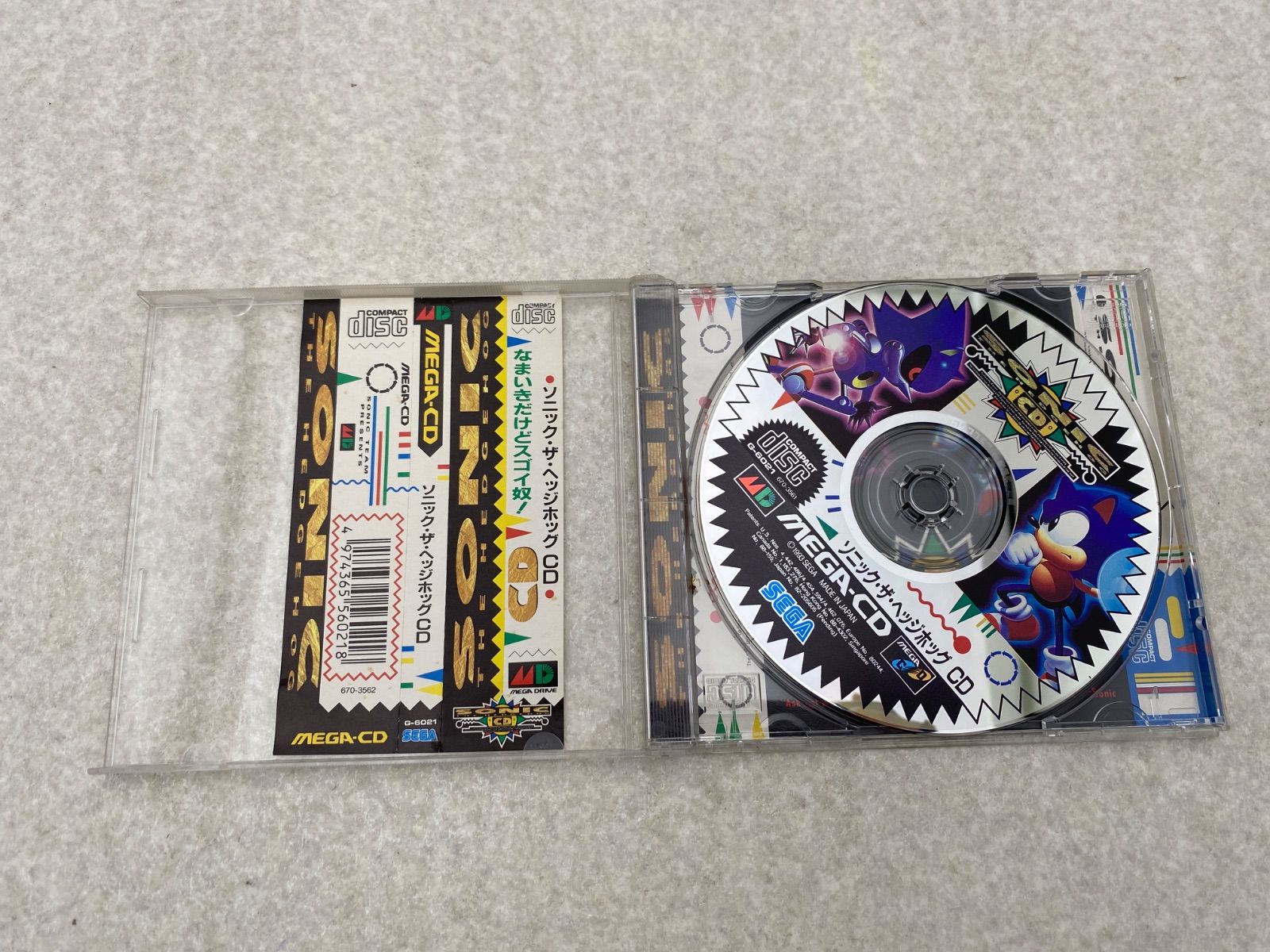 中古】「非常に良い」ソニック・ザ・ヘッジホッグCD MCD （メガ