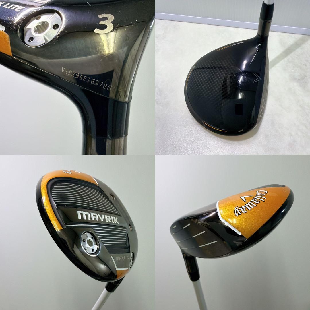 女性用】Callaway MAVRIK MAX LITE 3番フェアウェイウッド A