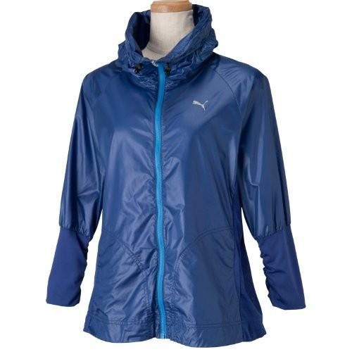 プーマ(PUMA) 3/4袖 ウーブンジャケット 508137 レディース 02 ネイビーブルー Sサイズ