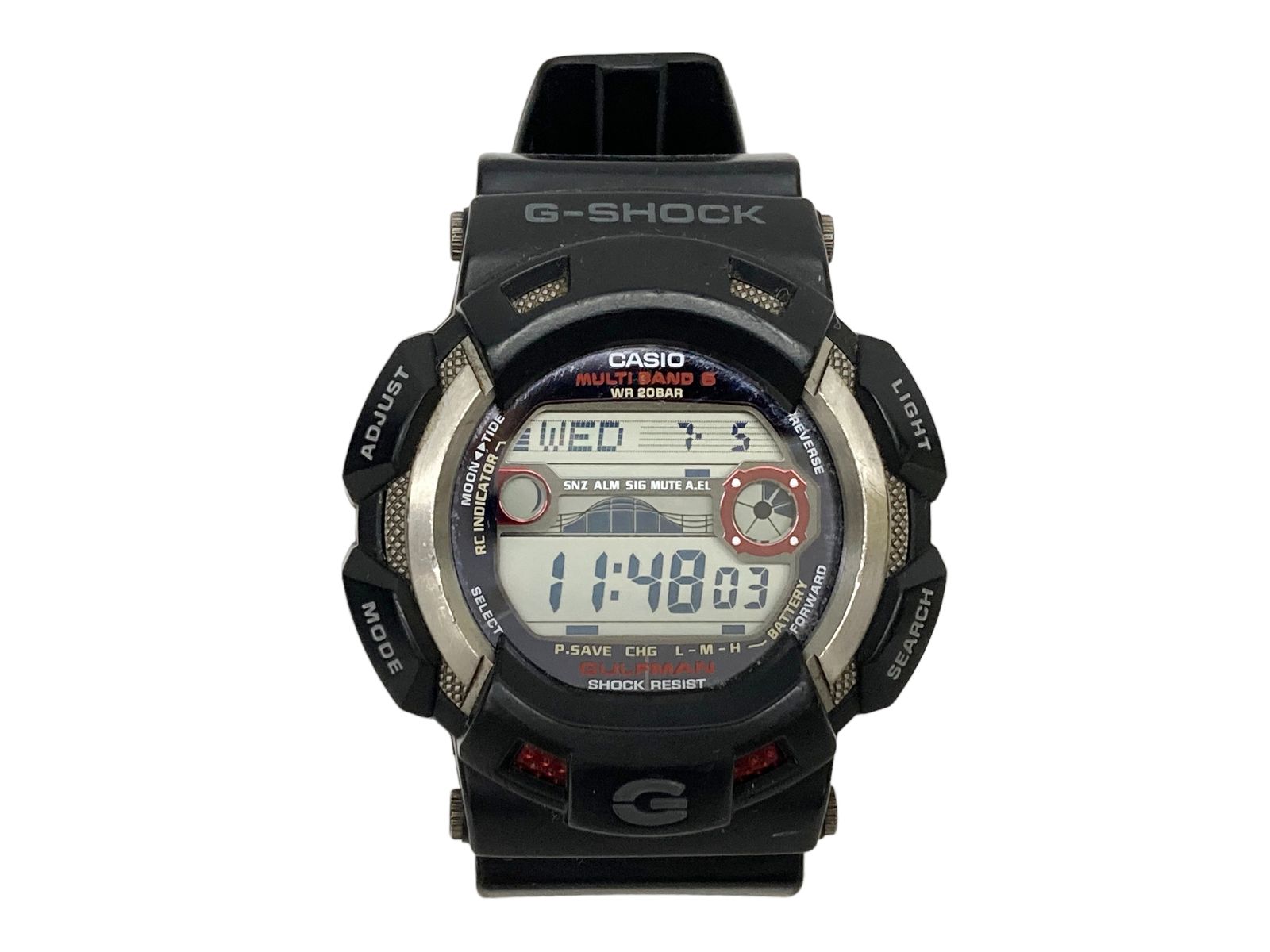 G-SHOCK MASTER OF G ガルフマン腕時計 ブラック GW-9110-1JF | CASIO