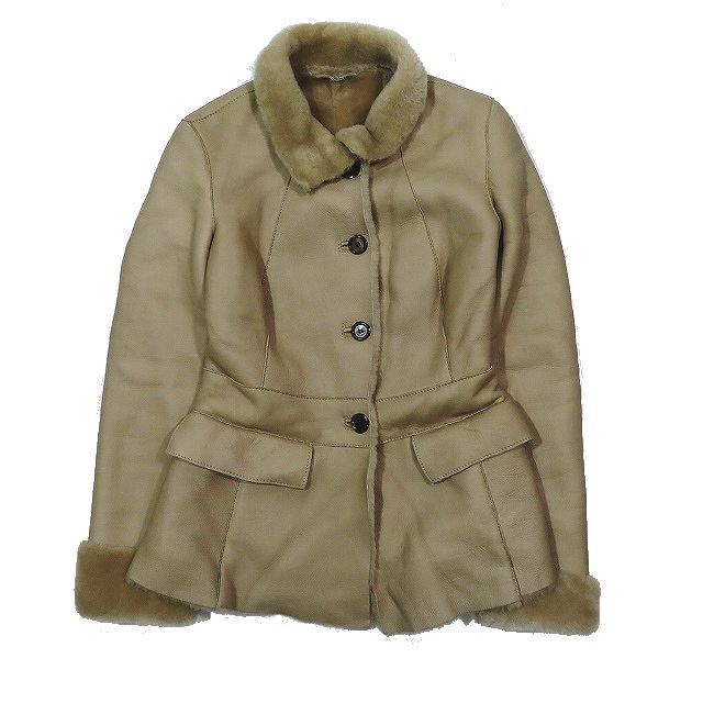 ヒューゴボス HUGO BOSS レザージャケット ファージャケット