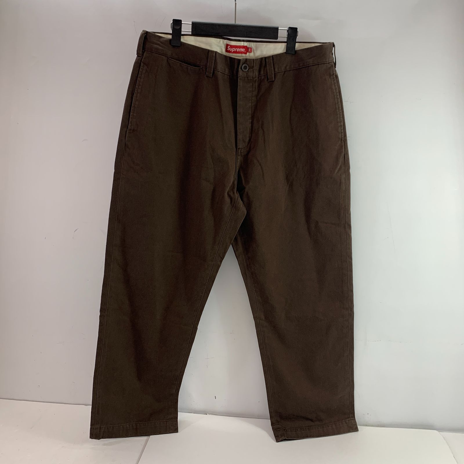 Supreme ブラウン チノパン 36 Supreme ブラウン チノパン 36