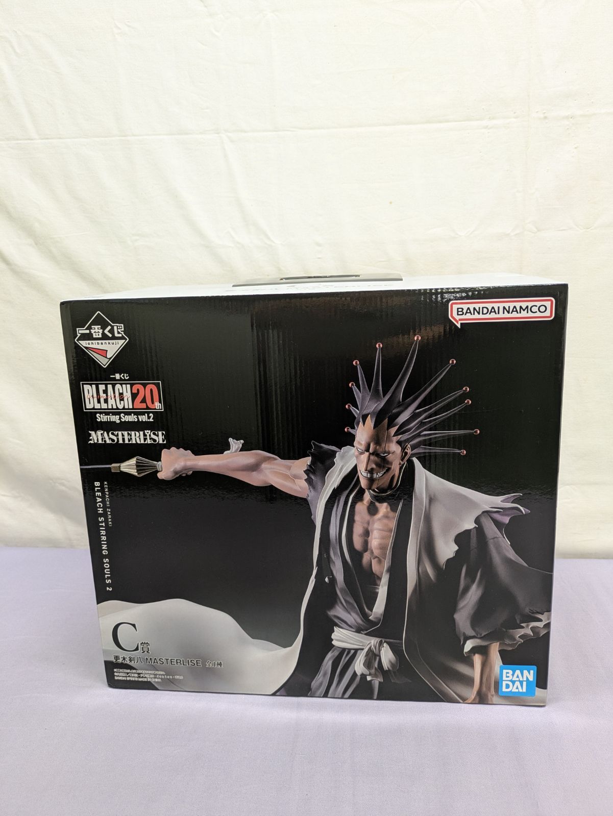 更木剣八 BLEACH 20th Stirring Souls vol.2 一番くじ BLEACH Stirring Souls vol.2 C賞 更木剣八 MASTERLISE