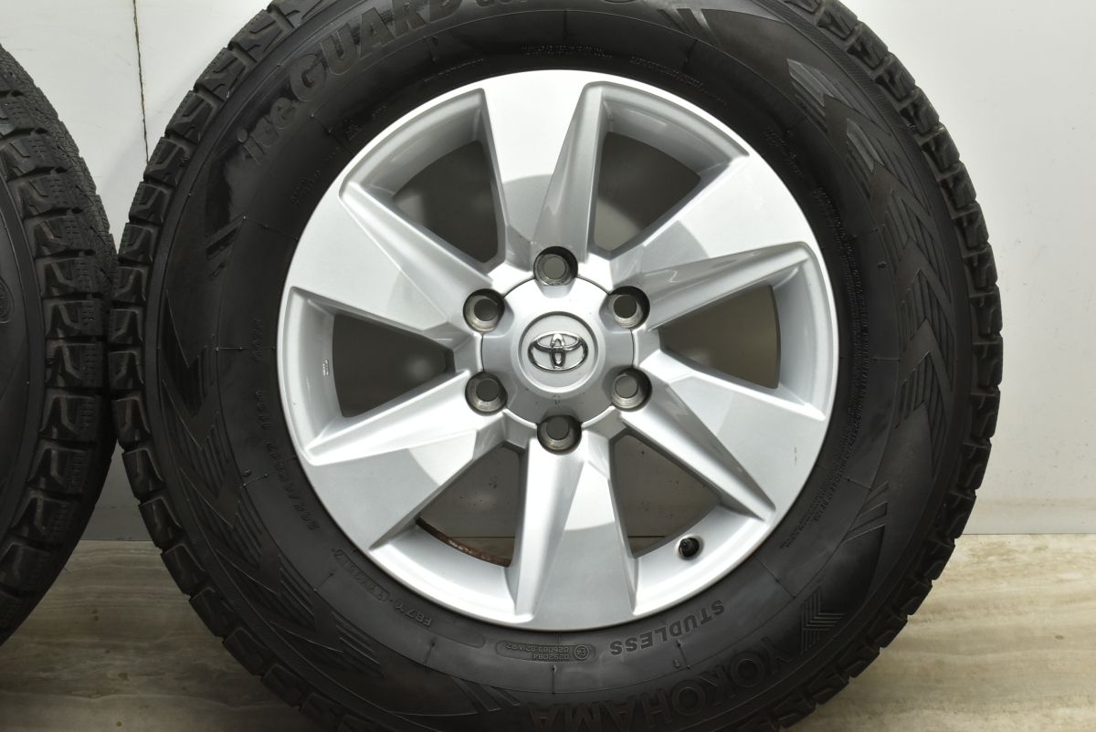 程度良好品】トヨタ 150 プラド 純正 17in 7.5J +25 PCD139.7