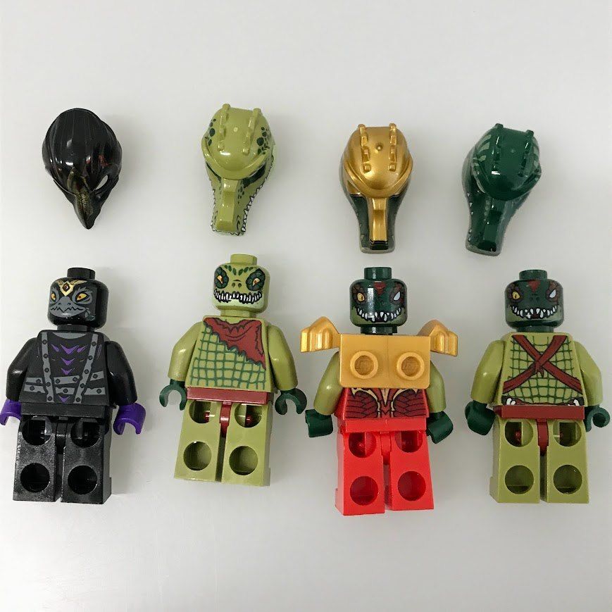 正規品 中古 LEGO レゴ CHIMA チーマ ミニフィグ 7個 まとめ売り