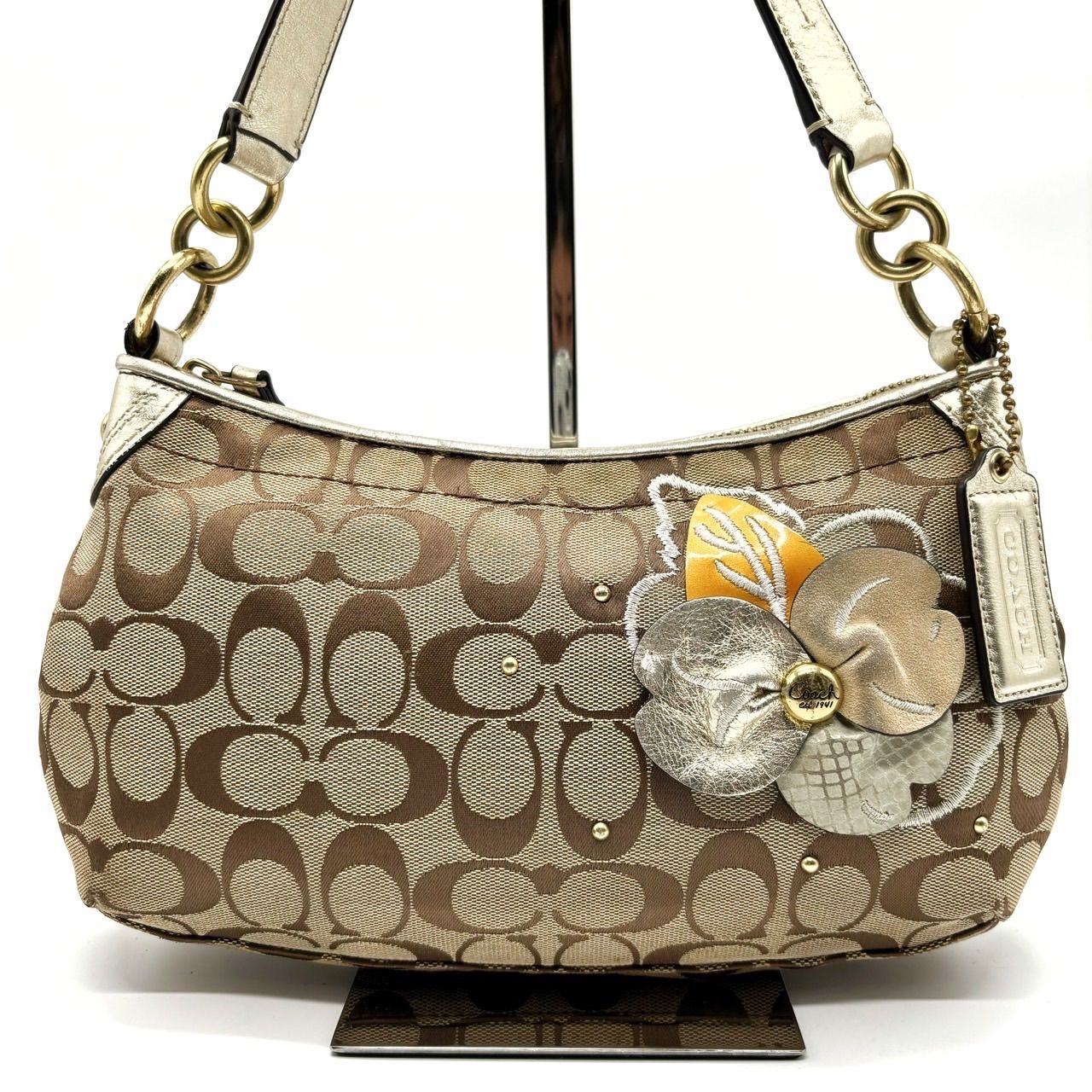 ✨良品✨ COACH コーチ 2way アクセサリーポーチ ショルダーバッグ  