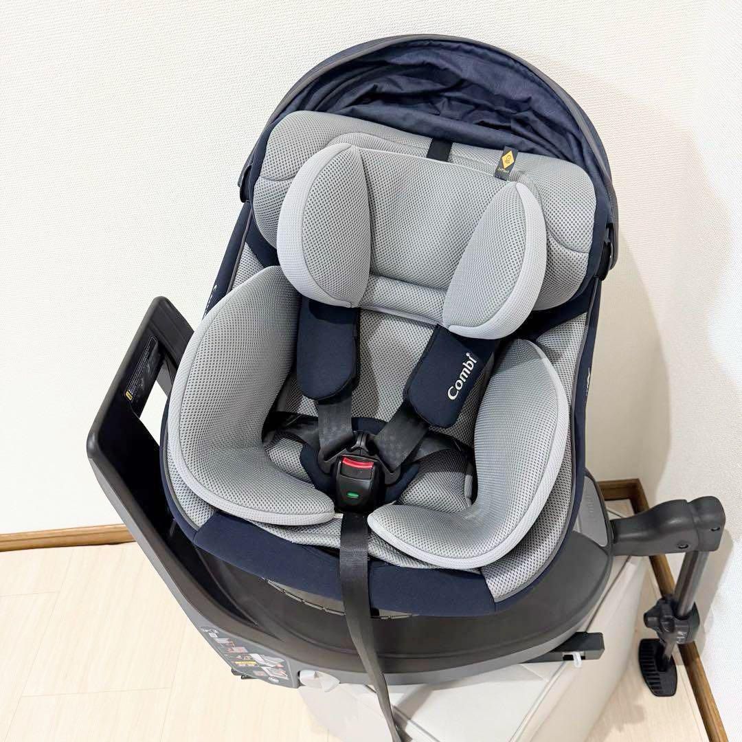 クルムーヴ アドバンス ISOFIX コンビ エッグショック エッグ 美品