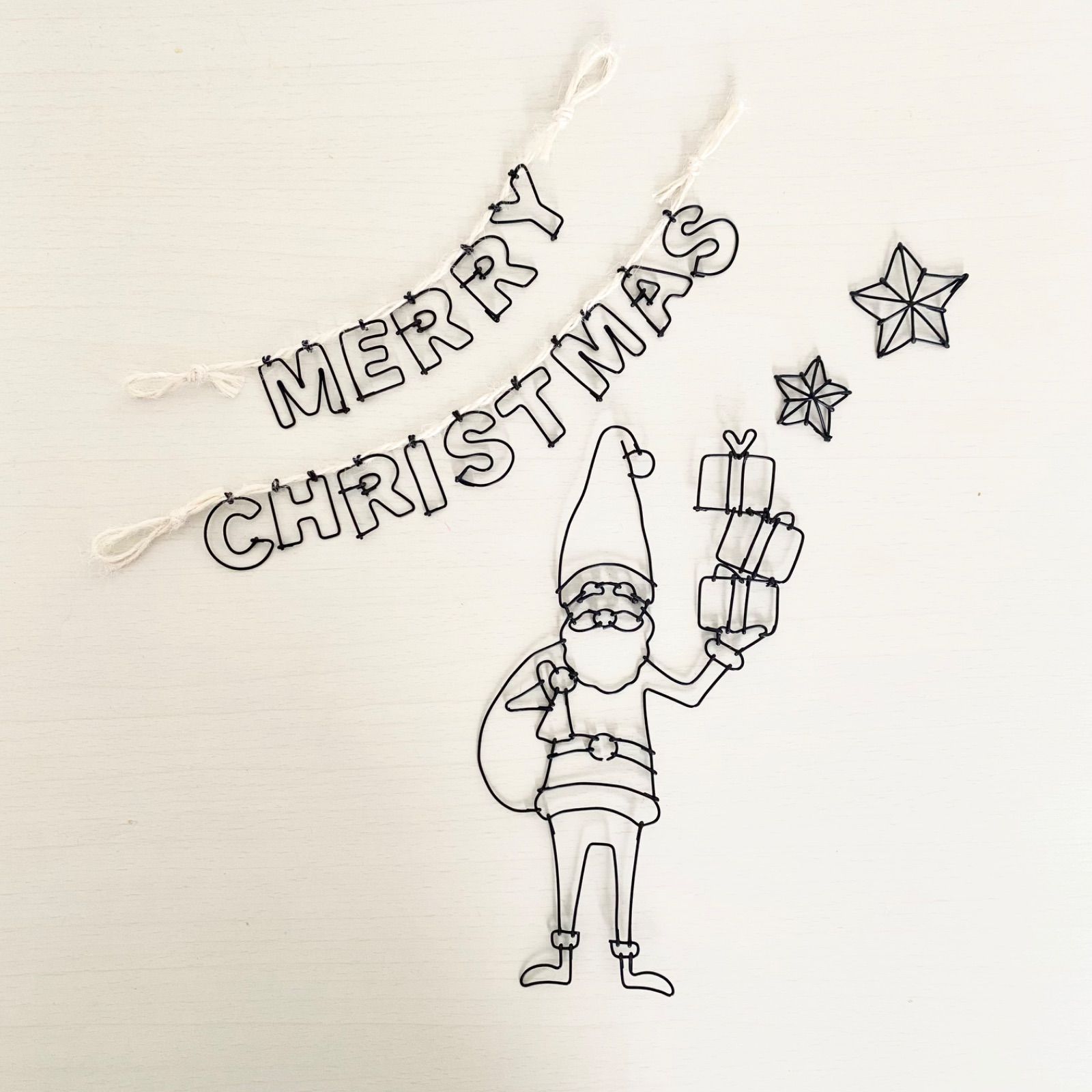 ワイヤークラフト クリスマス 2 - メルカリ