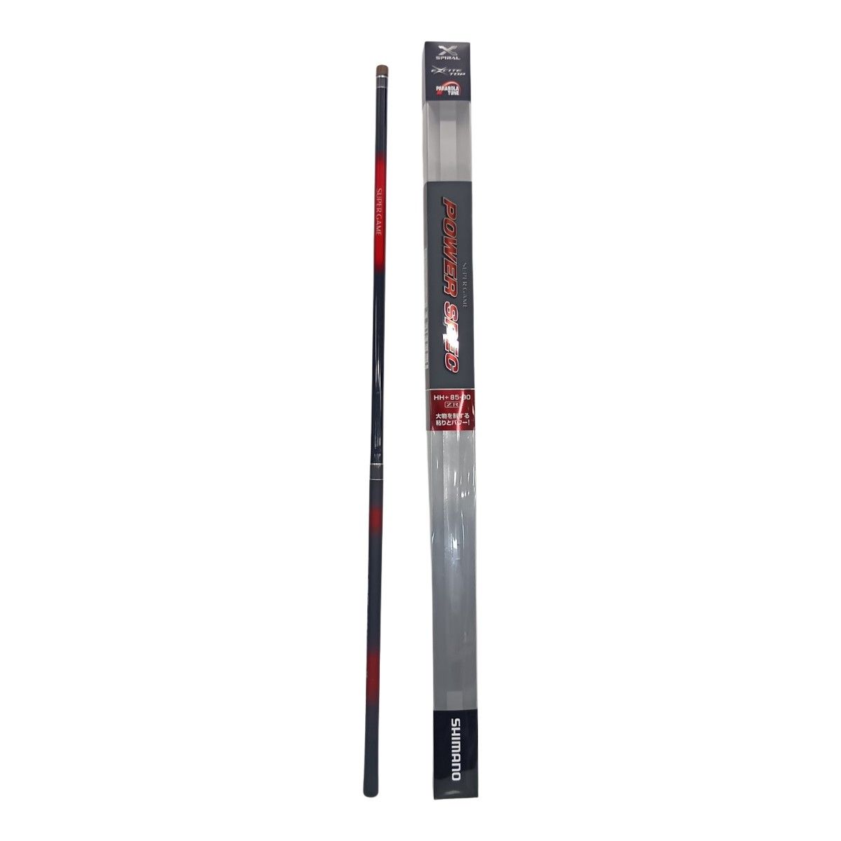 SHIMANO シマノ 39588 釣り用品 ロッド 渓流竿 スーパーゲーム パワースペック HH 85-90 ZR キズ有 程度B