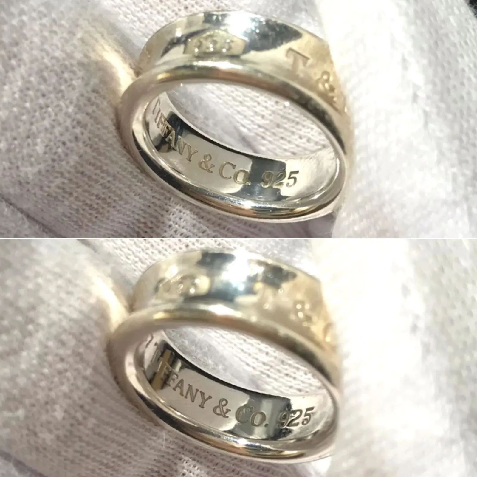 TIFFANY&Co. ティファニー 1837 ナローリング SV925 9号 TIFFANY&Co. ティファニー 1837 ナロー リング 指輪 SV925