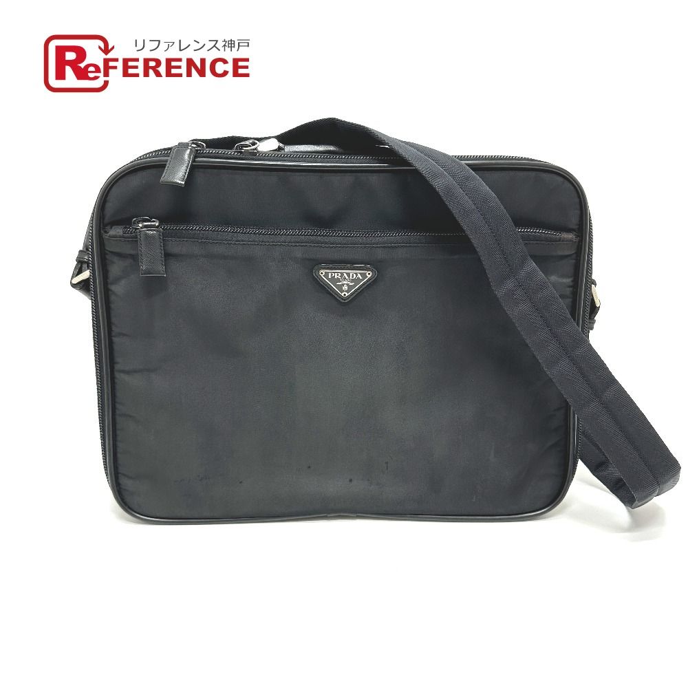 PRADA プラダ ビジネスバッグ トライアングルプレート V147S ナイロン