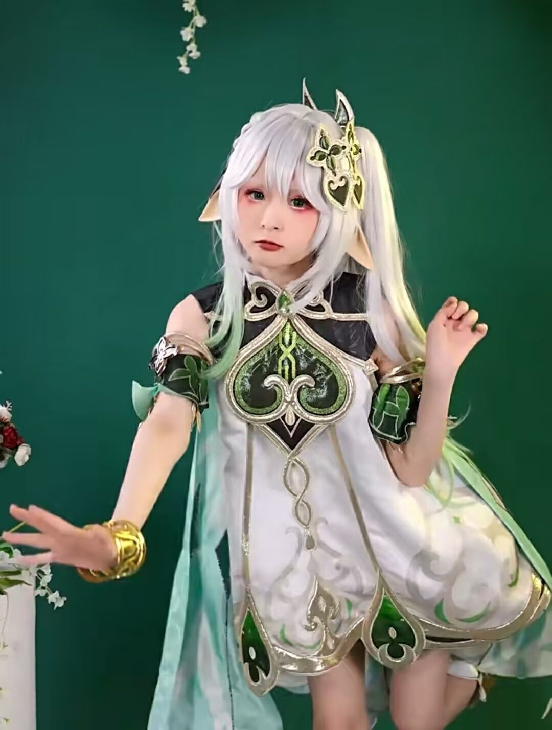 三分妄想製 原神 ナヒーダ(纳西妲) コスプレ 衣装 ※ウィッグ追加可能