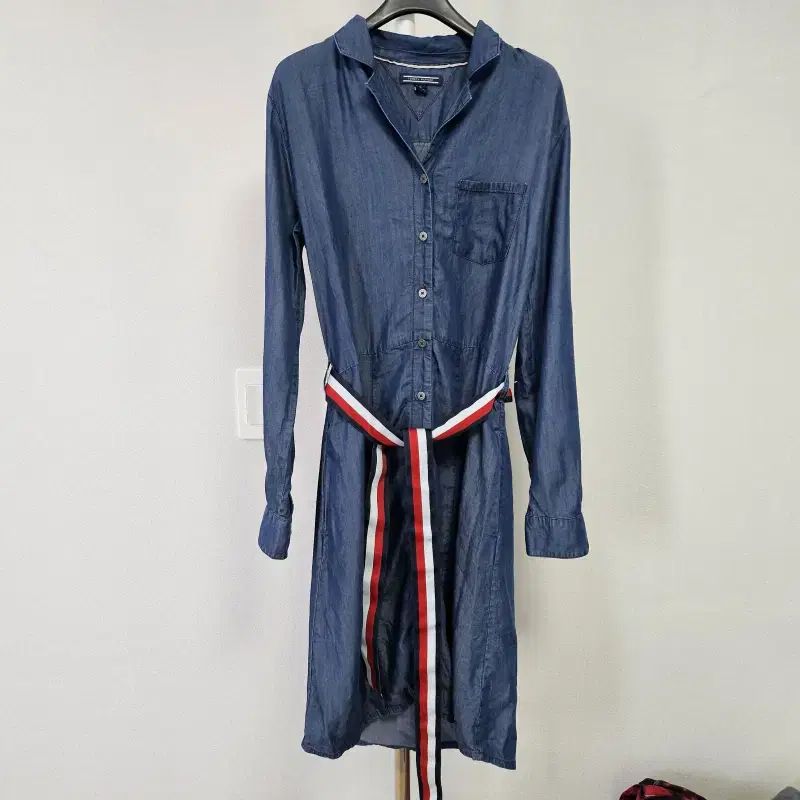 Tommy Hilfiger トミーヒルフィガー 4 サブパラグラフ S 85 55 長袖 デニムワンピース デニム ドレス W -一つ- 121