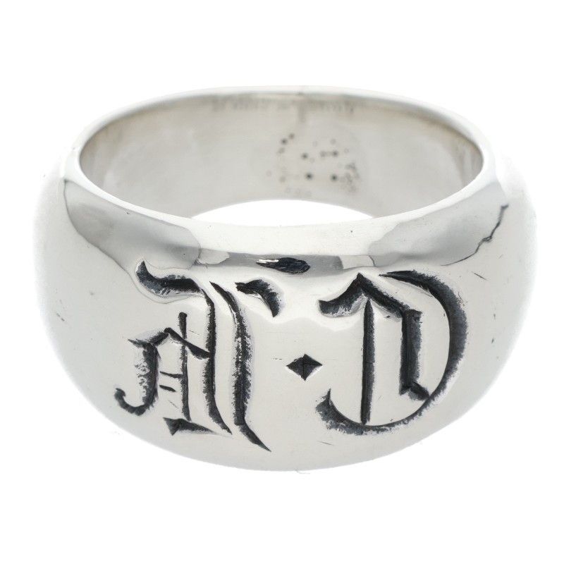 クロムハーツ SEAL STAMP/シールスタンプ シルバーリング メンズ 20号
