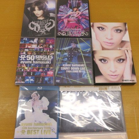 浜崎あゆみ CD DVD Blu-ray 20点 まとめ売り 初回生産限定盤 フォトブック付き あゆ 福袋