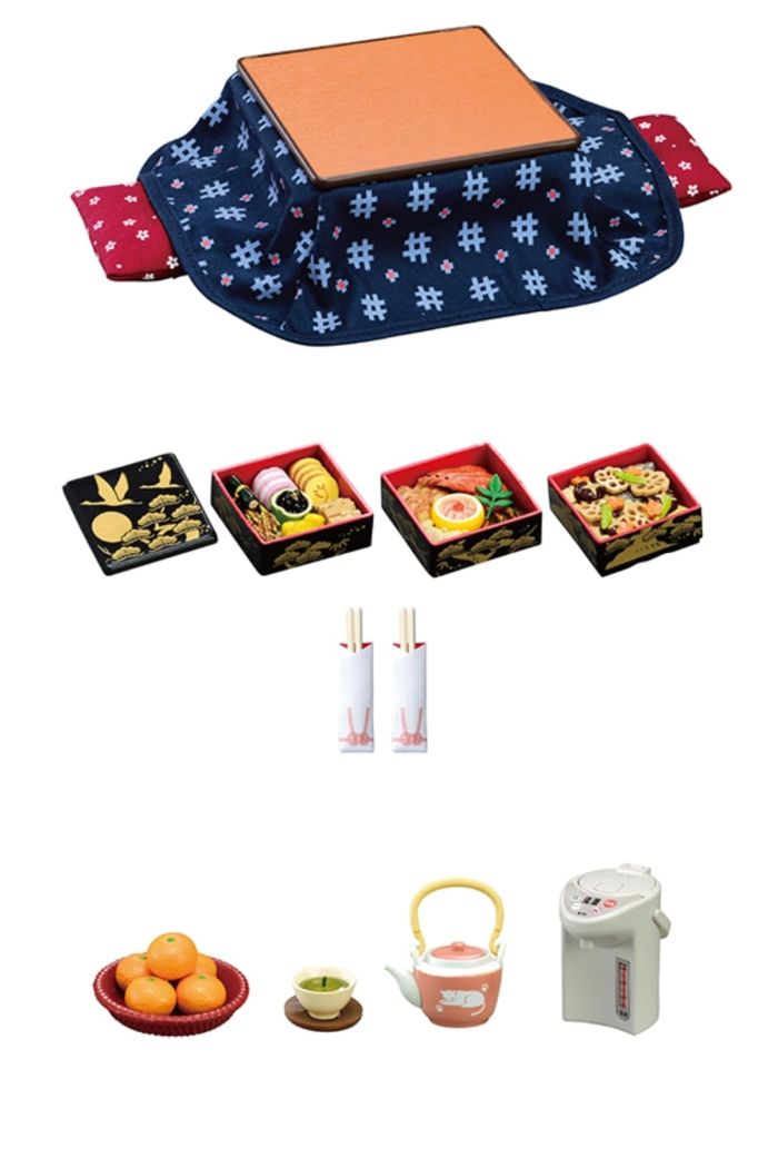 【新品・2営業日で発送】リーメント ぷちサンプル だんらんこたつ