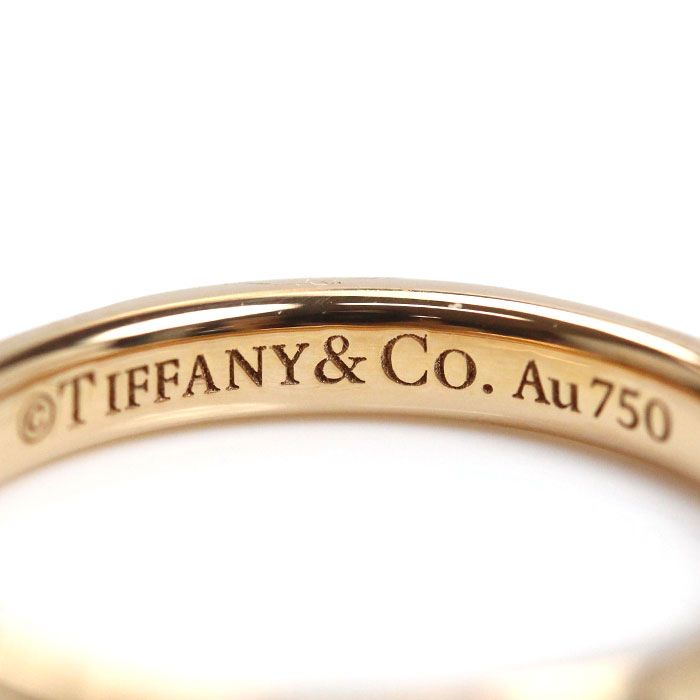 TIFFANY&Co. ティファニー K18PG ピンクゴールド トゥルーバンド