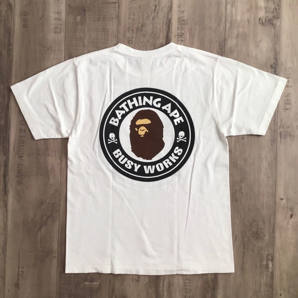 ☆激レア☆ Mastermind × BAPE Tシャツ Sサイズ マスターマインド a ...