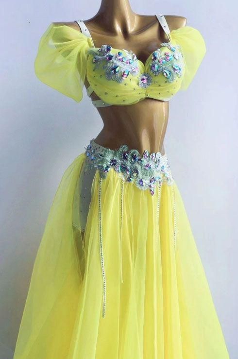 セール ベリーダンス衣装 体型カバー ブラスカート 2色 オーダーメイド