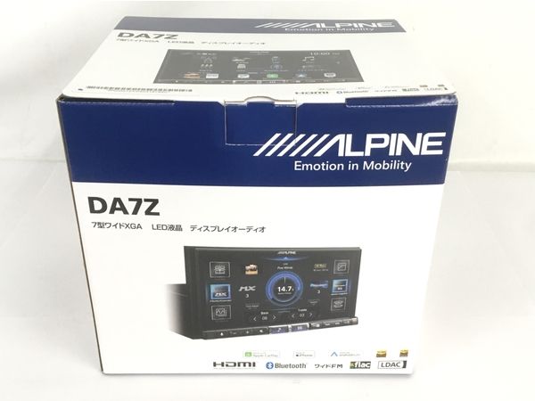 動作保証】 ALPINE DA7Z ディスプレイ オーディオ カーナビ アルパイン 