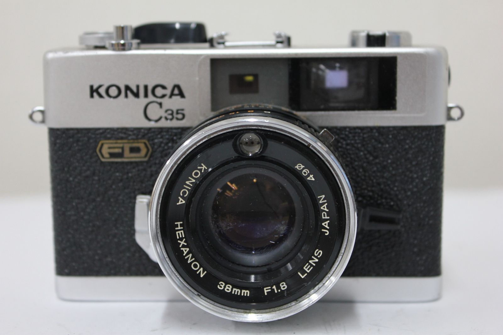 コニカ KONICA C 35 FD HEXANON 38 mm F 1 8 コンパクトカメラ e 3097