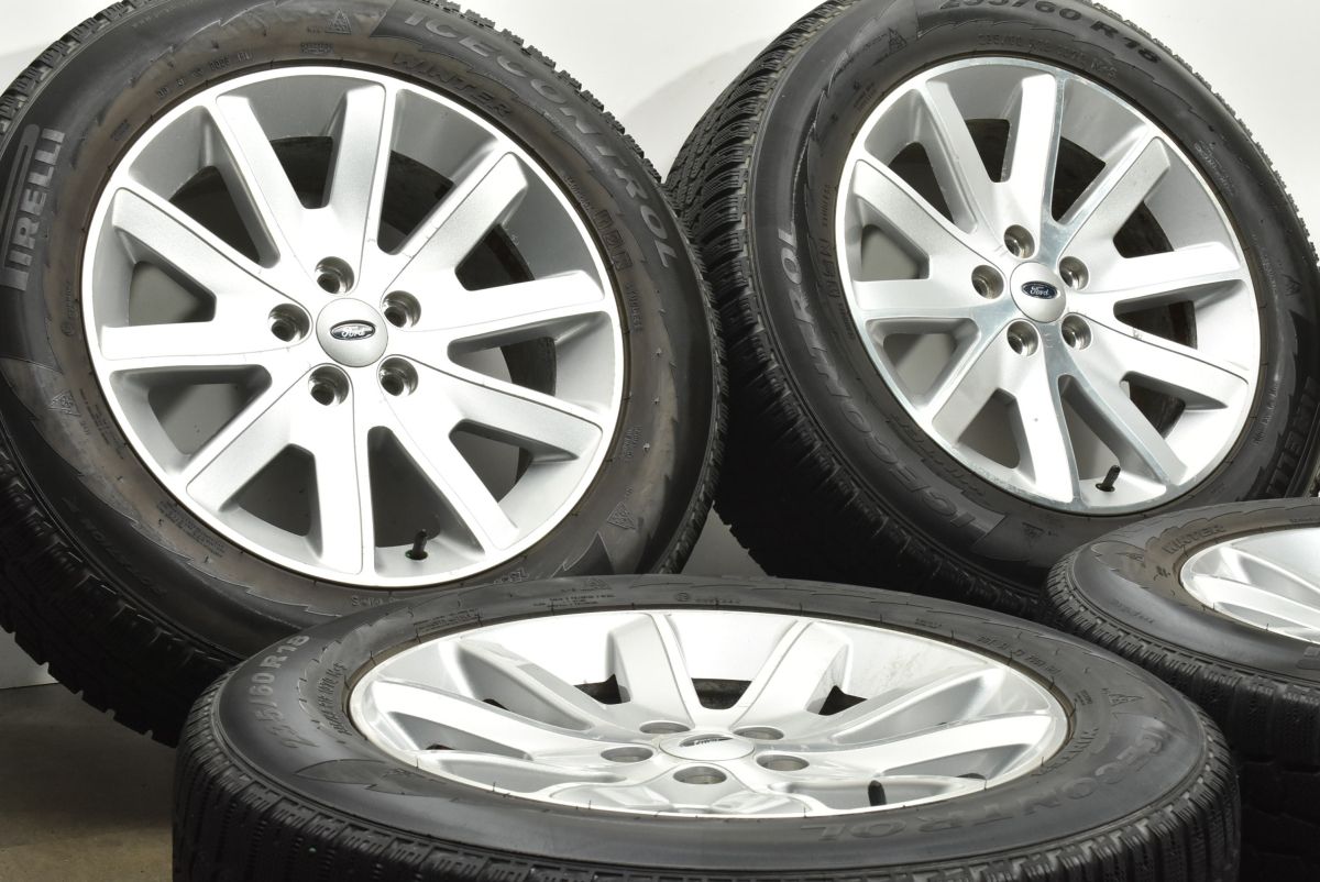 大 Ford フォード フレックス 純正 18in 7.5J 39 PCD114.3 ピレリ 235 60R18 品番 8A83-1007-BB ノーマル戻し ホイールのみ販売可