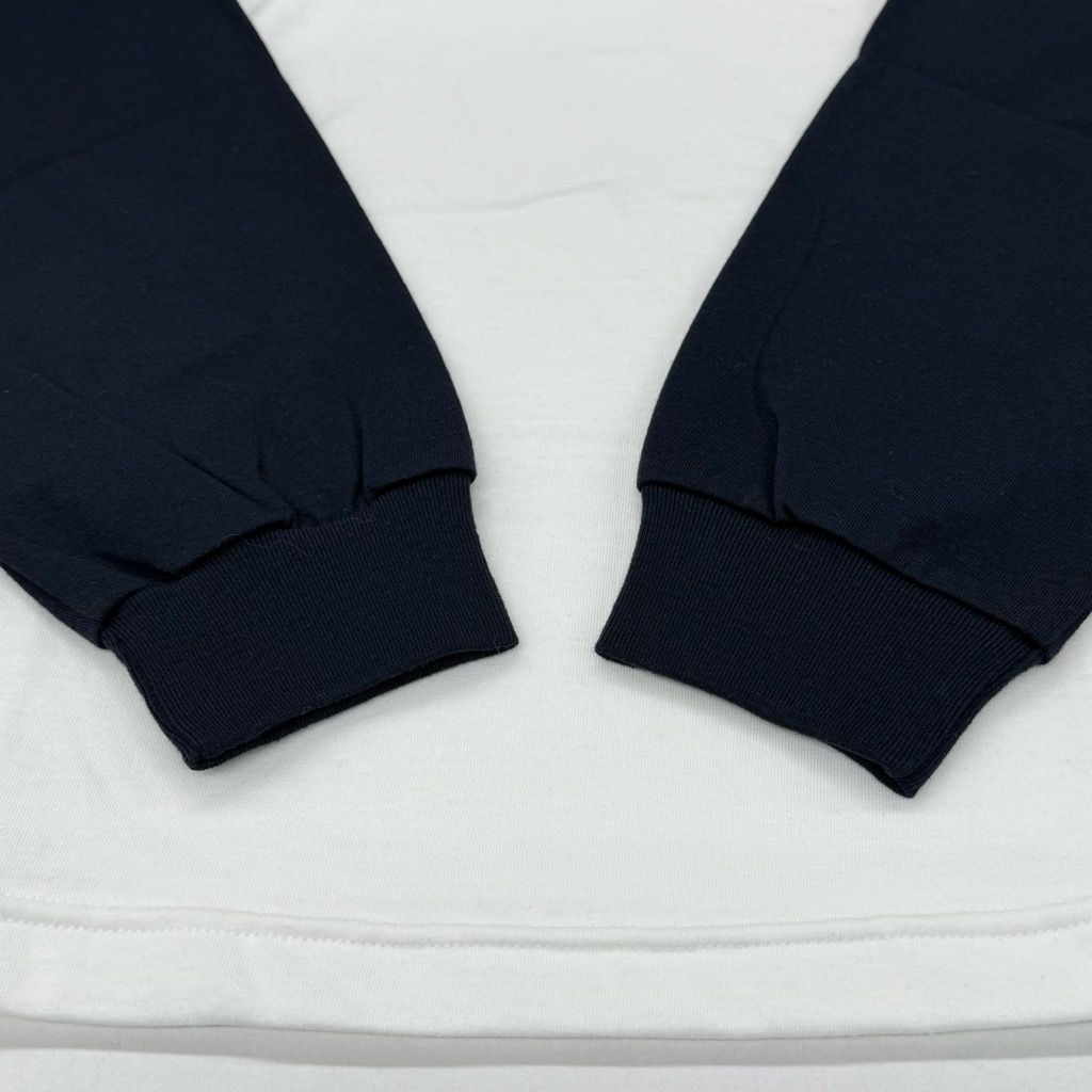 WTAPS 23SS IAN LS CTPL LEAGUE NAVY WHITE サイズ02 231ATDT-CSM19 