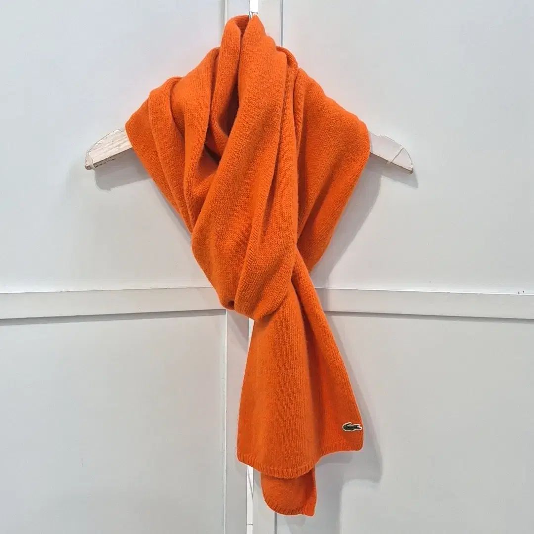 LACOSTE ラコステ ウール ニット マフラー