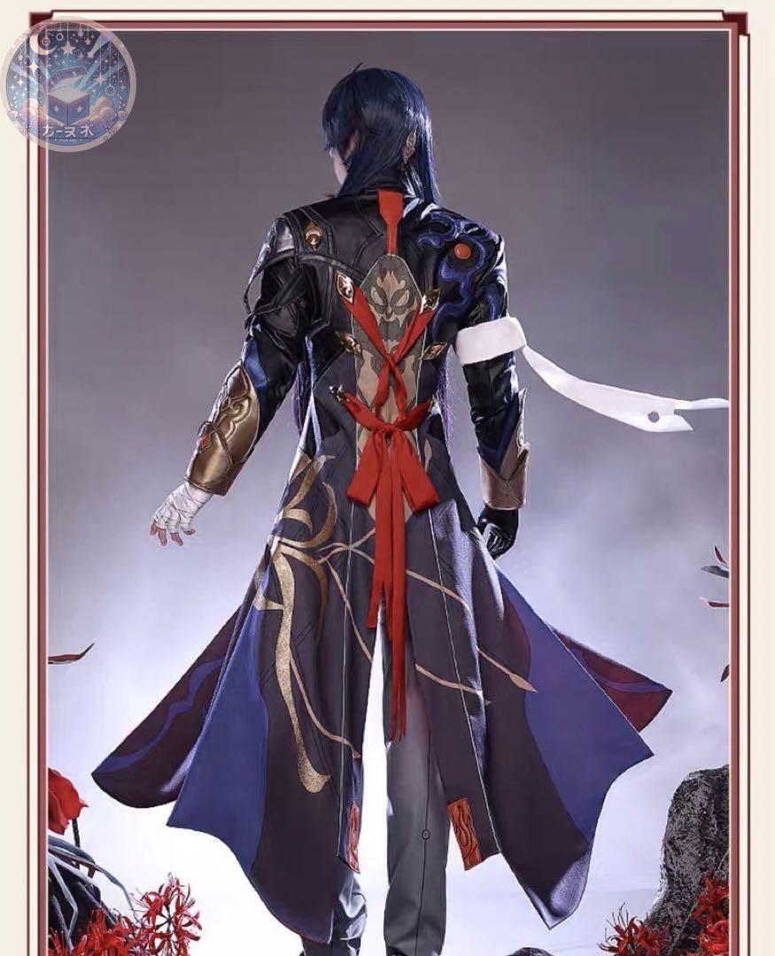 三分妄想 崩壊スターレイル 崩スタ 刃 コスプレ 衣装 ウィッグ 靴追加可 コスチューム ハロウィン仮装 イベント衣装 コスプレセット 高品質コスプレ 再現度高め