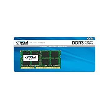 【中古】CFD販売 ノートPC用メモリ PC3L-12800(DDR3L-1600) 4GB×1枚 / 240Pin / 1.35V/1.5V両対応 /  / Crucial by Micron / D3N1600CM-4G