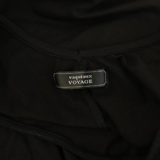 ヴァクトーヴォヤージュ vaqutaux voyage ロゴプリントカットソー 長袖