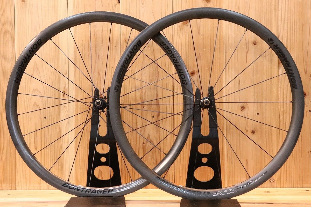 ボントレガー BONTRAGER アイオロス AEOLUS 3 カーボン チューブラー ホイールセット シマノ 11S|12S 芦屋店