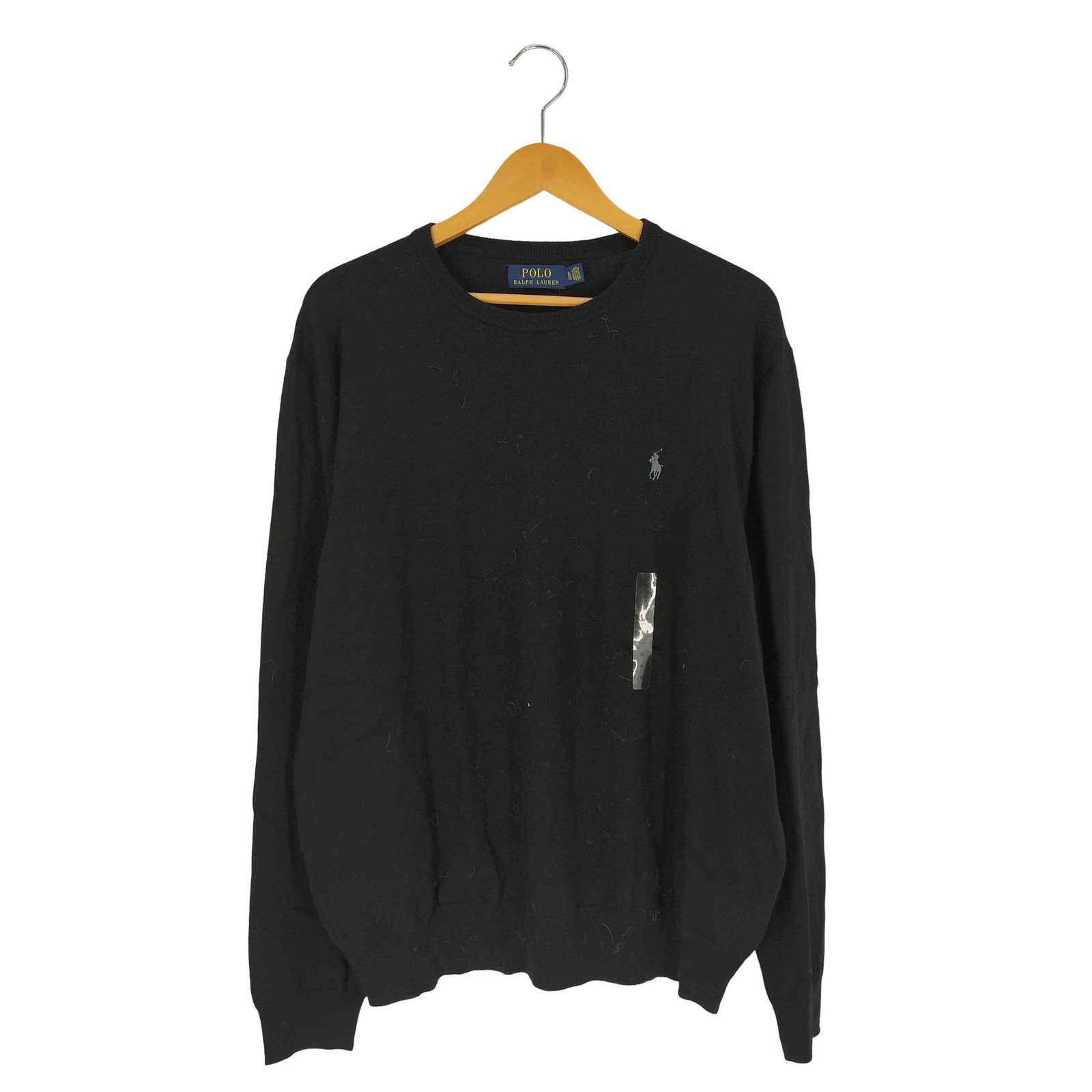 ポロラルフローレン POLO RALPH LAUREN WASHABLE MERINO WOOL ウォッシャブル メリノウール ポニー刺繍 クルーネック ニット メンズ import：XL 